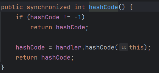 URL的hashCode()