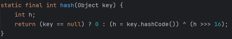跟进hash(),有hashCode